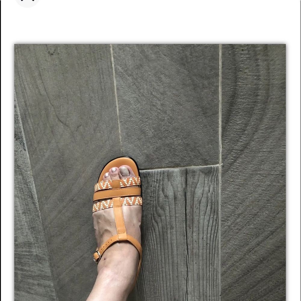 Womens Sandals $45.00 dollars each. Sizes 81/2 and 9 Medium. Orange and Yellow